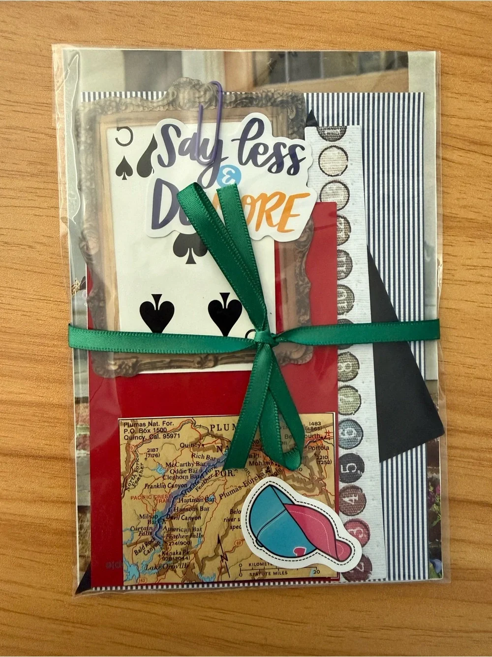Small Mystery Junk Journal Scrap Ephemera Pack